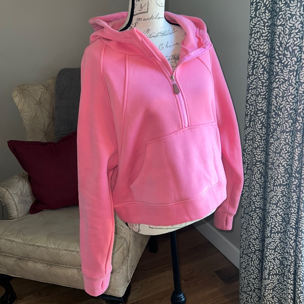 Cropped Hooded Sweatshirt